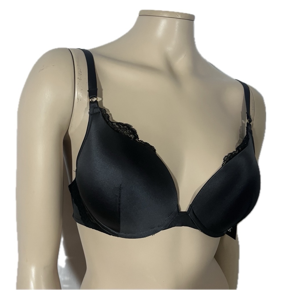 NWT Maison LeJaby Paris Black Push up Bra